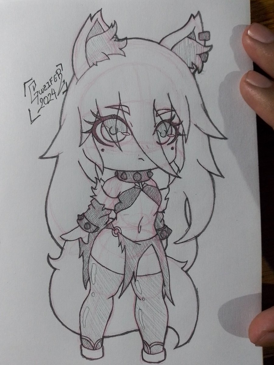 Algo para recordales que la página no anda morida, solo que los post ya son algo más largos en sus lapsos.

Una Cerberus de bolsillo, personaje de un colega de Facebook.

#draw #originalcharacter #fanart #gwzifer