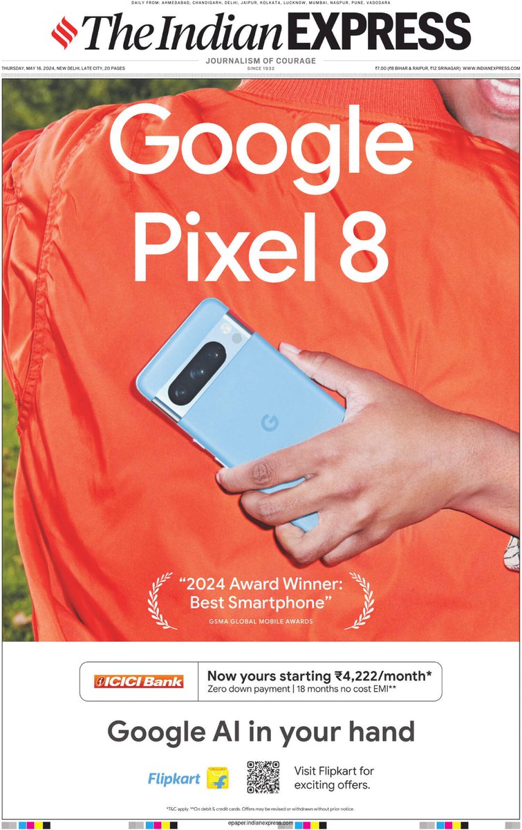 A lot of Google Pixel 8a reviews pointed out the pricing and recommended people to go for Pixel 8 instead. 

Google acknowledged and put out a full-page ad for the latter and not the device launched last week. Heh.