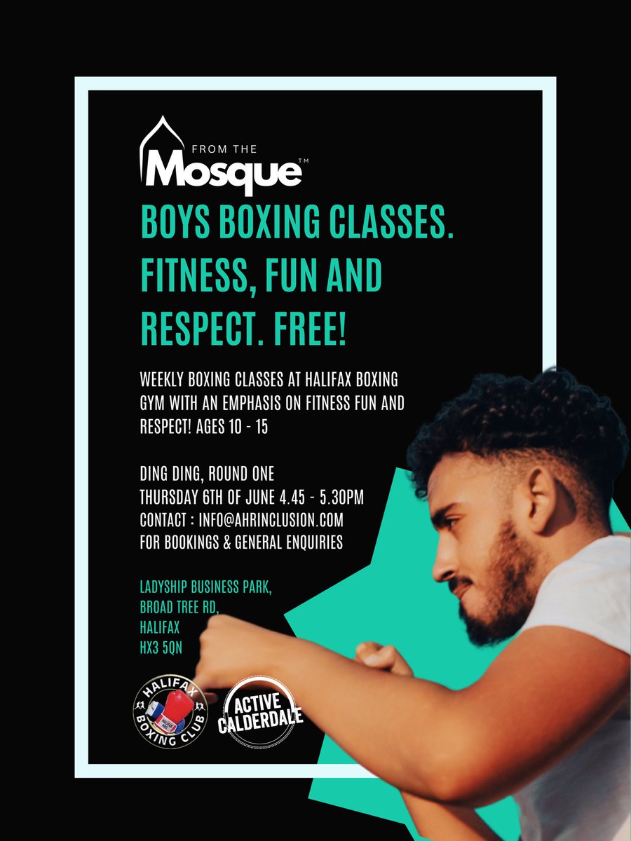 Ding ding, round one! 🥊 We’re teaming up with the legendary @HalifaxBoxing, opening the doors to the wider community, whilst creating opportunities through up upskilling and training . And hey who knows, maybe we’ll even find a future champ! 🏅 @ActiveCdale @England_Boxing