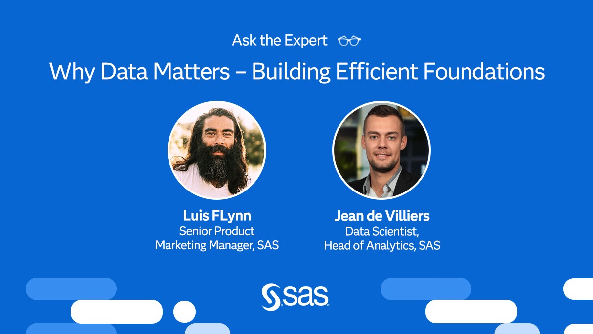 Discover how to elevate your ModelOps strategy by integrating data more agilely and effectively. Join this #SASwebinar LIVE June 18 at 10 am ET. Register now: 2.sas.com/6013dOZcH