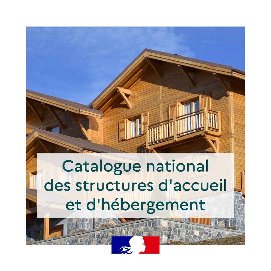 Le catalogue national des structures d’accueil et d’hébergement recense les structures labellisées par <a href="/education_gouv/">Ministère Éducation nationale</a> pour l'accueil de voyages scolaires 🏘 

Une recherche multicritères permet d'identifier les structures adaptées au projet pédagogique 🔎 eduscol.education.fr/3098/catalogue…
