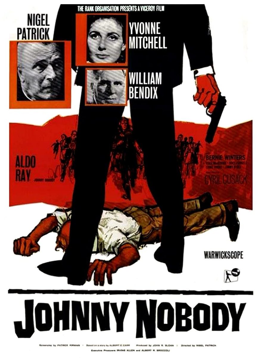 TalkingPicsTV's tweet image. He dared God to strike him down! #NigelPatrick #WilliamBendix #YvonneMitchell JOHNNY NOBODY (1961) 9:30am drama #TPTVsubtitles