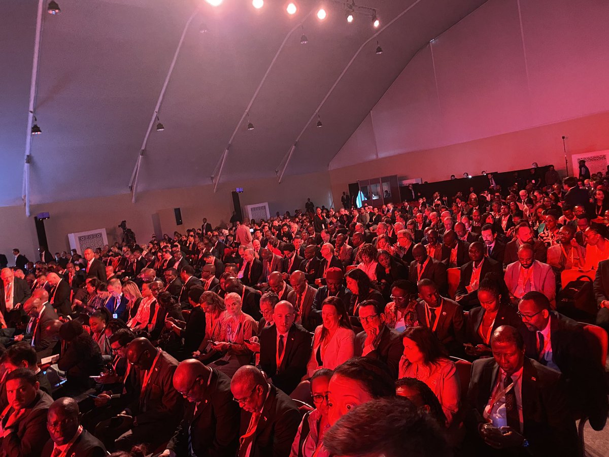 It’s Day 1 of the #AfricaCEOForum in #Kigali #Rwanda 🇷🇼. The opening session is about to start, Over 2000 delegates ready to hear from the Heads of State present at #ACF2024. Pvt sector leadership has a critical role to play in creating the #AfricaWeWant | #OURACF2024 @IFC_org