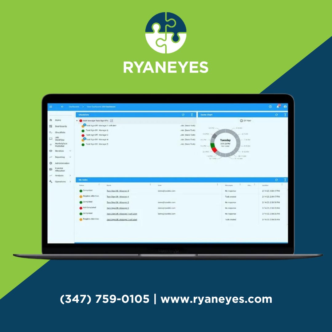 RyanEyes2's tweet image. Discover the power of precision in portfolio management with RyanEyes! 🌐💼

Say hello to seamless monitoring and support for your financial environment. 🚀

#accounting #businessworkflows

Click here: bit.ly/3W4rRTA