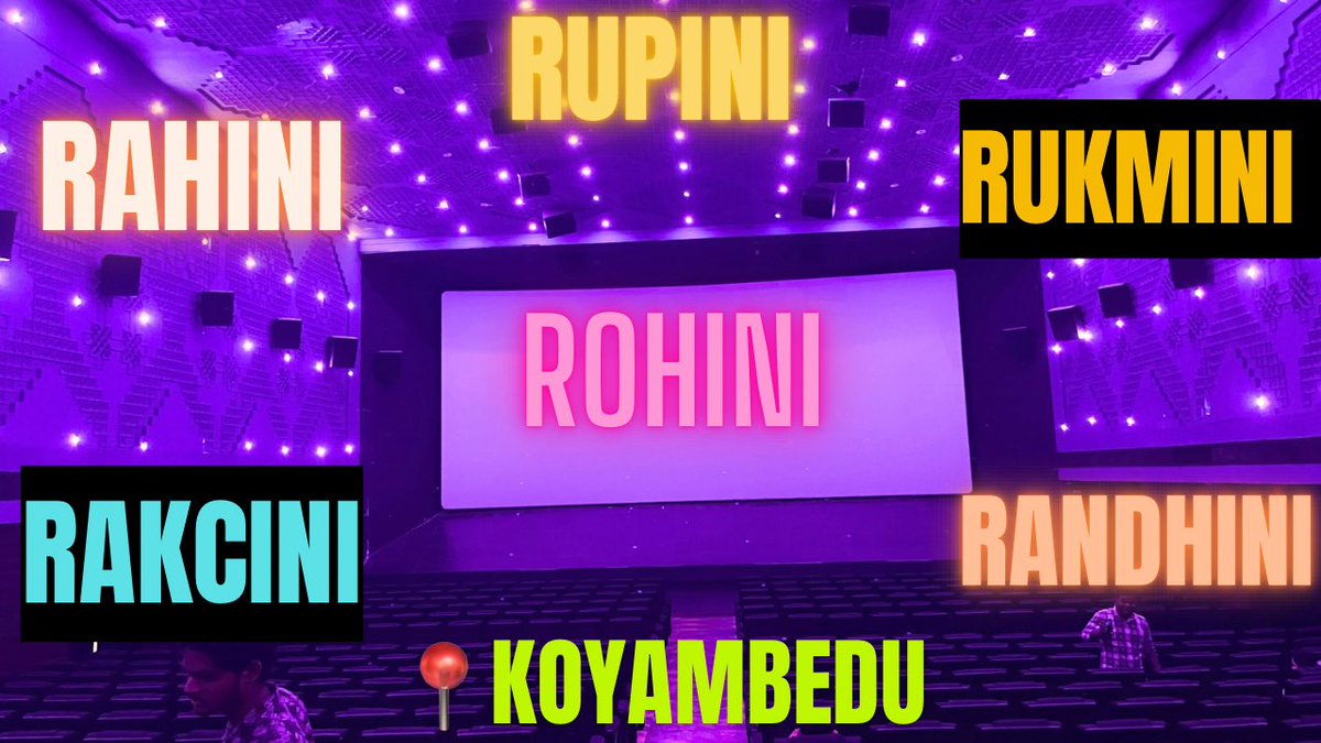 🔔VIDEO ALERT‼️ Rohini - Koyambedu Chennai Theatre Review by #KSReview youtu.be/vCKDw7QWm-Y Please Share Your Thoughts on This Video✌🏻