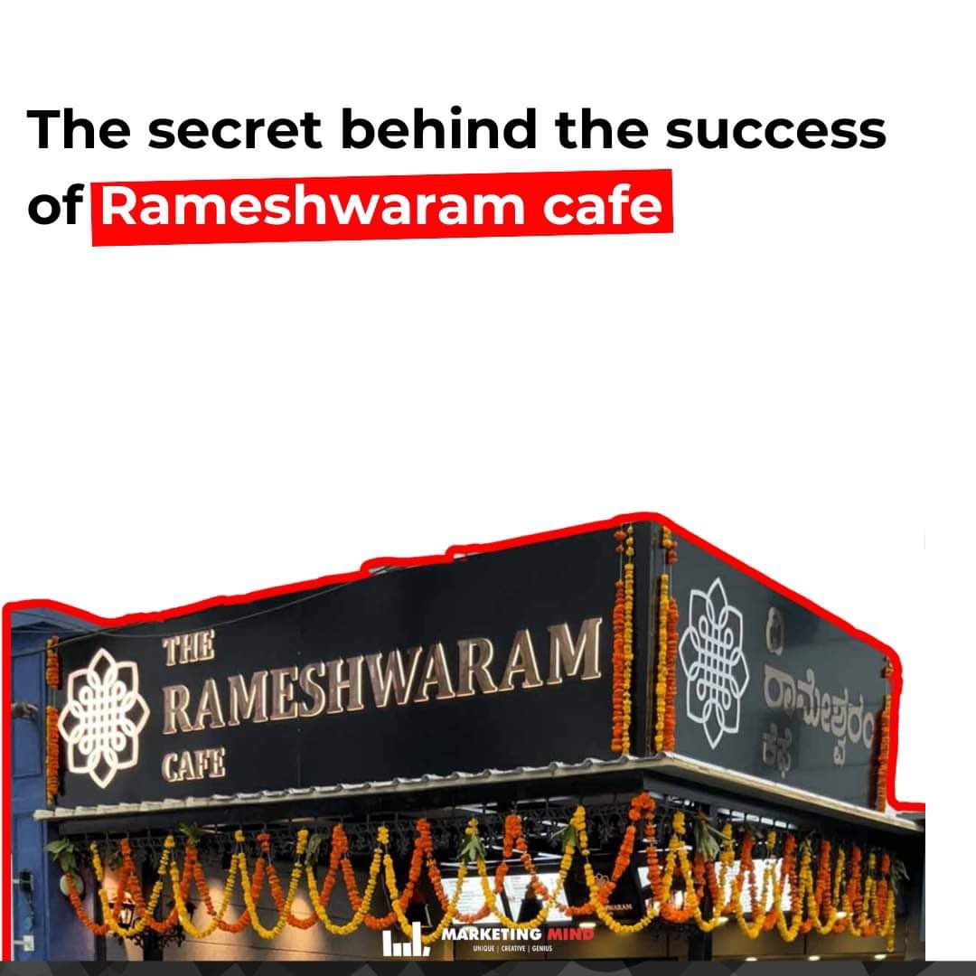 The secret behind the success of Rameshwaram cafe.

1/7 👇

#MarketingMind #RameshwaramCafe