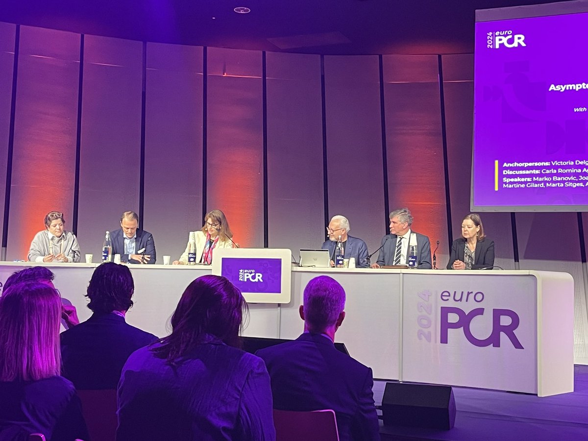 Join Room Maillot now to learn more about asymptomatic severe AS - a @PCRonline @crfheart collaboration - with @VDelgadoGarcia @MartyBLeon @JoaoLCavalcante @masitges & a prestigious panel #EuroPCR @triciarawh @jgranadacrf @mirvatalasnag @sbrugaletta @aayshacader