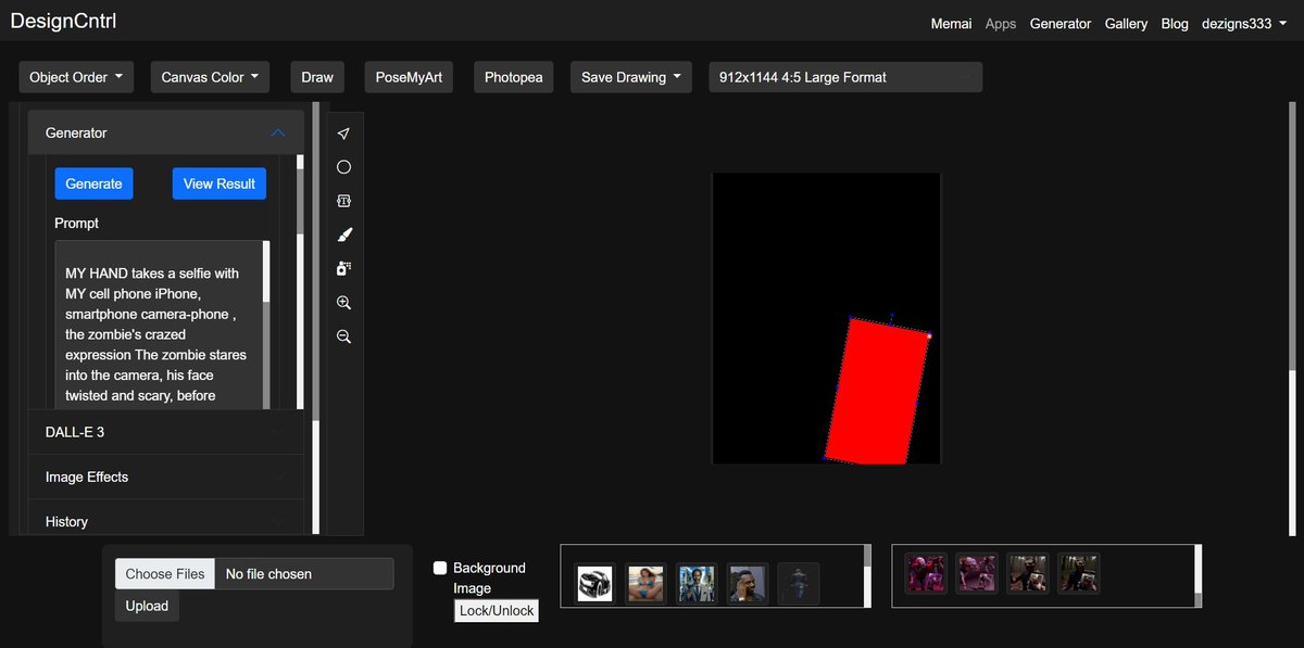 DesignCntrl's tweet image. This is design generation. 
Using props with prompts makes it possible to create the impossible in Memai.

designcntrl.com

#DesignGeneration #Memai