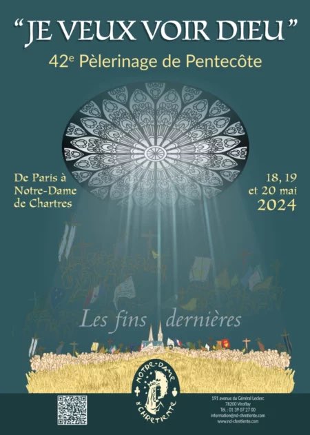 1º capitolo italiano “Immacolata Corredentrice” al Pellegrinaggio a #Chartres #NDC2024 @ndchretiente