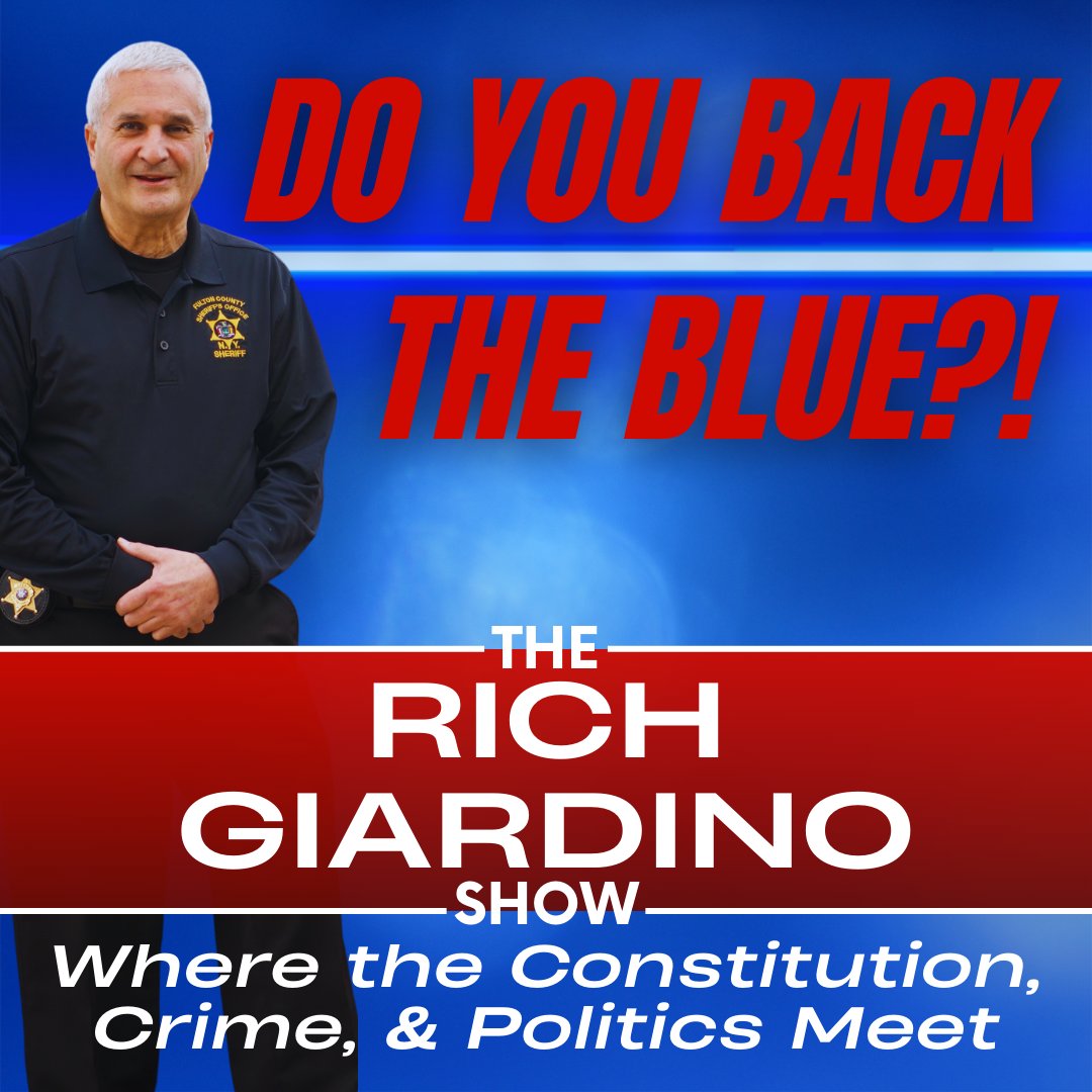 During the week of #nationalpoliceweek I am rolling out my new podcast 'The Richard Giardino Show'! I can't think of a better way to start my podcast than to have my good friend and Vice President of @GLFOP , @JoeGamaldi as my first guest!