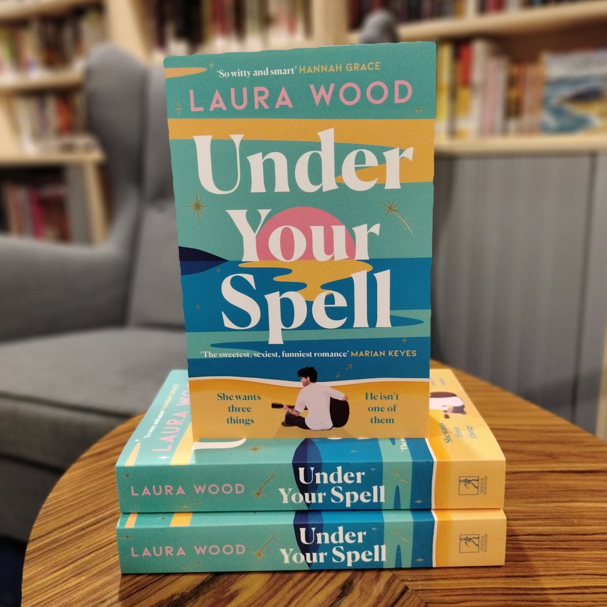 O. M. G.

Finished copies of @lauraclarewood's #UnderYourSpell have arrived here at @TeamBATC HQ, and, tbh, I may never get over how BEAUTIFUL they are!

Out in all good #ChooseBookshops 20th June 

simonandschuster.co.uk/books/Under-Yo…
