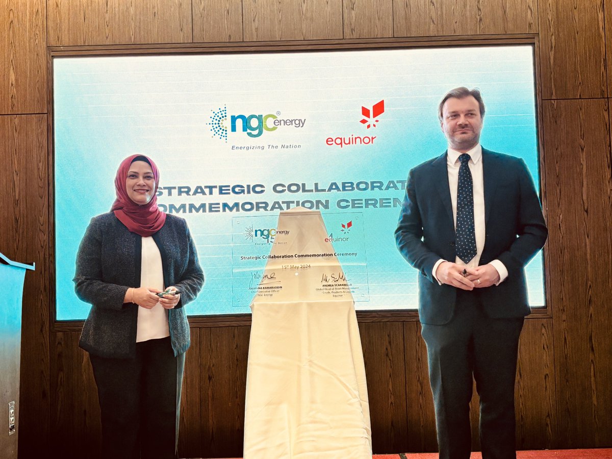 NGC Announces Collaboration with Equinor

bernama.com/en/business/ne…

#BernamaNews