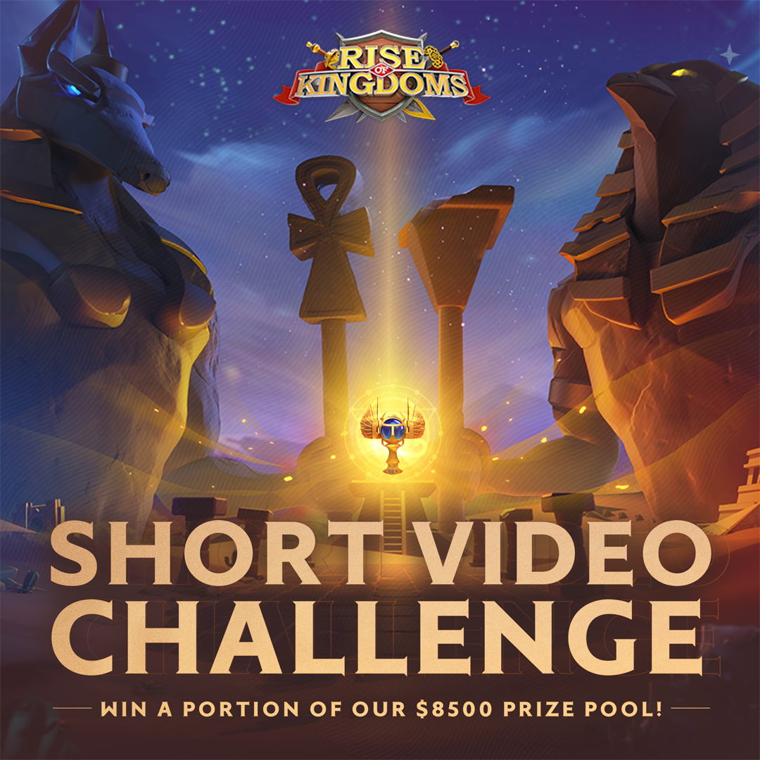Greetings Governors！ 📢 ROK short video challenge #rokolhighlights has started! Click the link here [forms.gle/wMSaVVHC2wCA62…] for more details and show off your creativity!