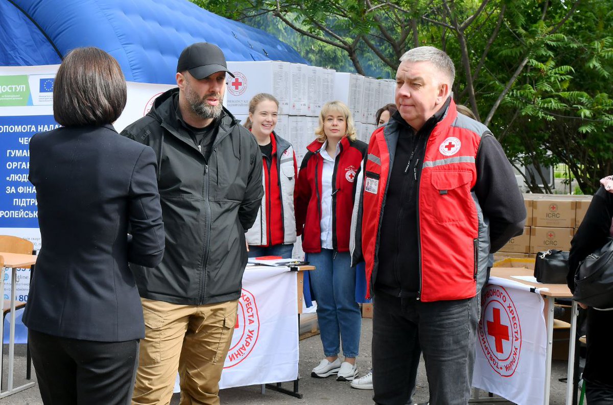 Ukrainian Red Cross tweet media