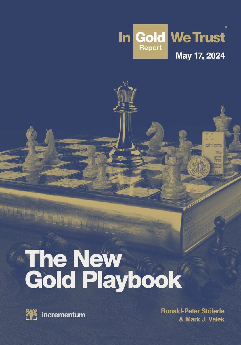 Are you ready for The New Gold Playbook?

The In Gold We Trust report for 2024 will be released tomorrow morning, the 17th of May at 10:00 CEST. 

More than 400 pages of macro, gold, commodity, geopolitical, mining, and Bitcoin research. Featuring an exclusive interview with