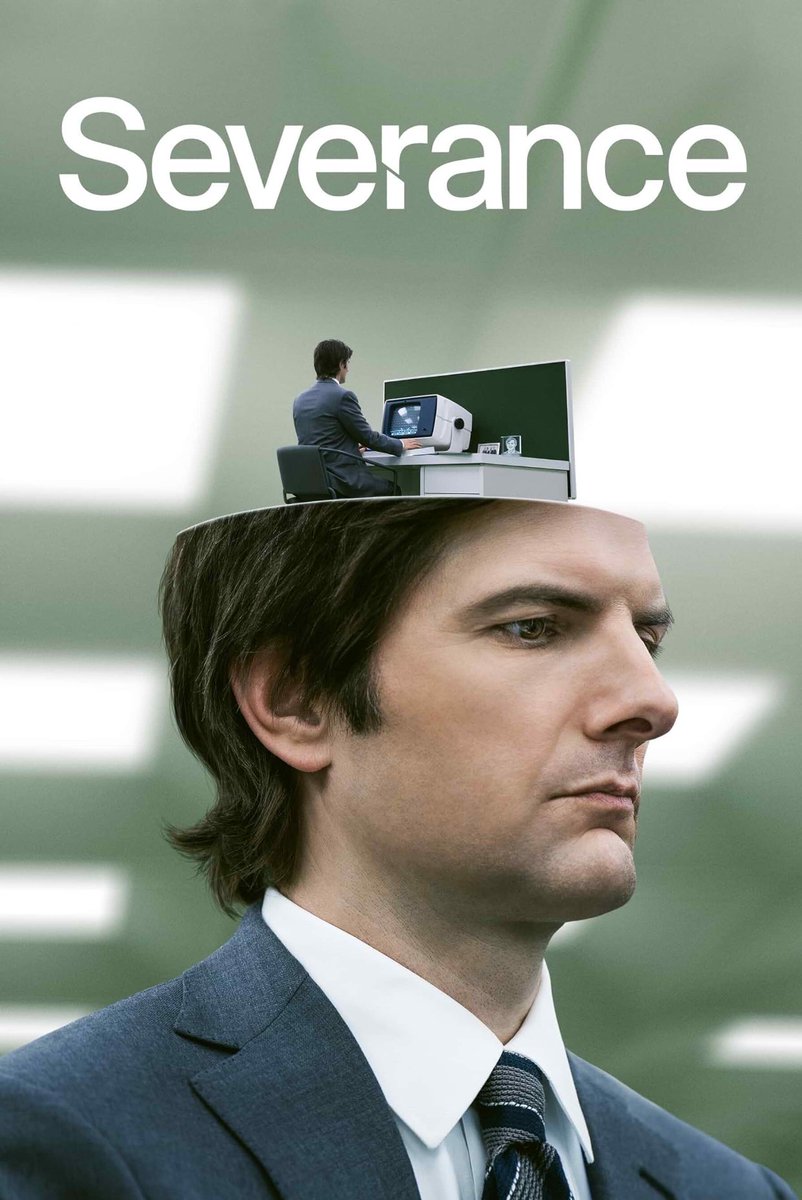 Severance - Mark leads a team of office workers whose memories have been surgically divided between their work and personal lives. When a mysterious colleague appears outside of work, it begins a journey to discover the truth about their jobs. #severance #tvseries #drama
