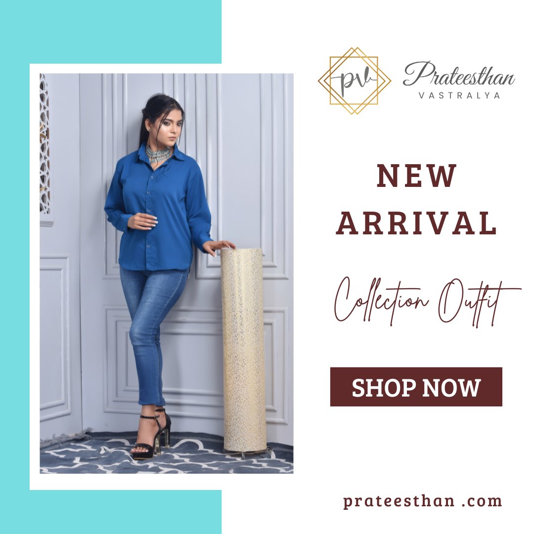 Dive into serenity with our Blue Cotton Shirt from Prateesthan Vastralya. 💙✨🌊🌀
Buy Now: prateesthan.com
#PrateesthanVastralya
#BlueShirt
#CottonFashion
#CasualStyle
#EverydayComfort
#VersatileWardrobe #FashionEssentials
#ComfortandStyle #SereneVibes
#ClassicBlue