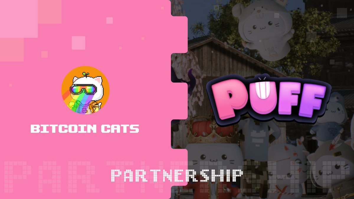 Excited to announce our partnership with @Puffverse

Puff is a Disney-like dreamland of the 3D open-world metaverse, powered by ecological partners, web 3.0 software, and a hardware underlying infrastructure that aims to create a carnival metaverse to connect virtual and reality
