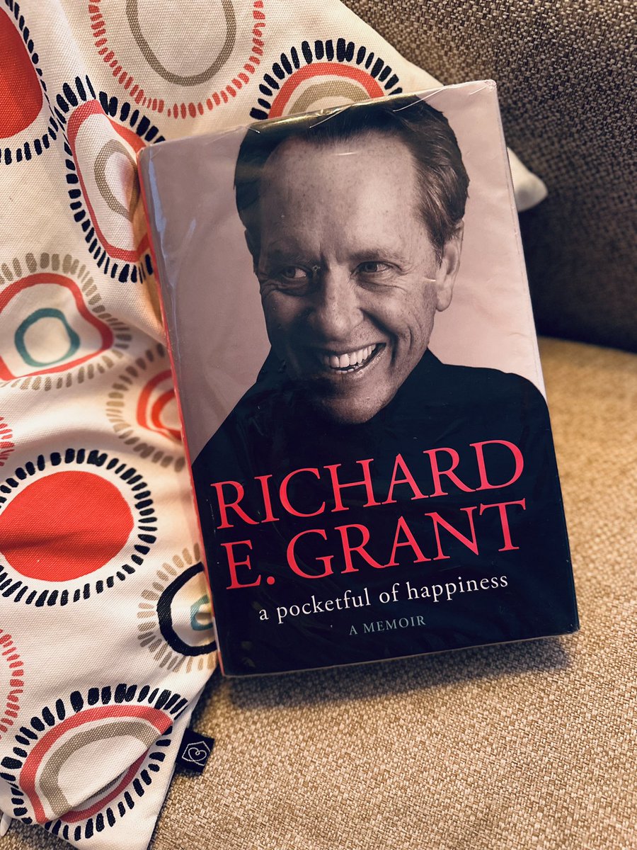 A Pocketful of Happiness by @RichardEGrant is beautiful, sad, moving but ultimately inspiring. I’m so glad I read it. #booktwt #booktwitter