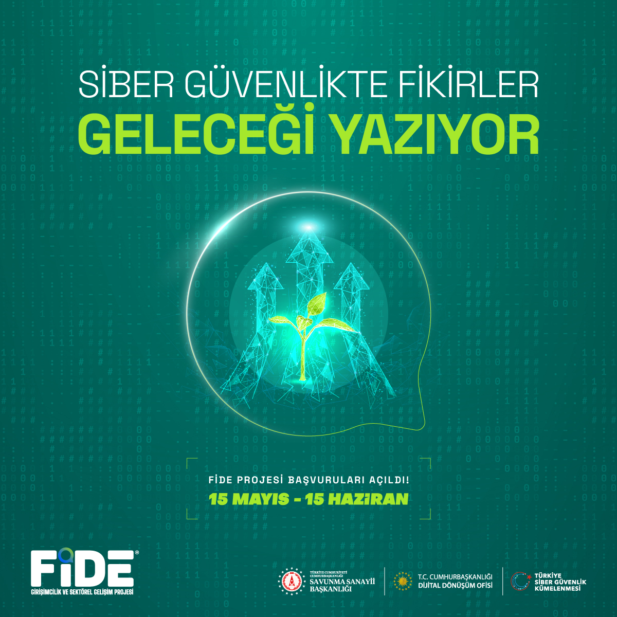 Siber güvenlikte fikirlerinle geleceği yazmaya hazırsan, başlıyoruz! Türkiye siber güvenlik ekosisteminin gelişmesi için hazırlanmış girişimcilik ve sektörel gelişim projesi olan FİDE Projesi’ne başvurmak ve tüm detaylarla ilgili bilgi edinmek için: fideprojesi@siberkume.com
