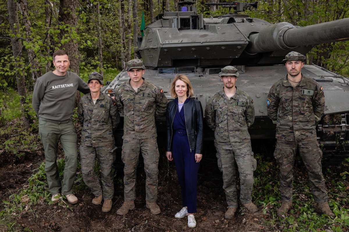 Visited #SpringStorm 2024, Estonia's largest annual military exercise. The exercise focuses on defending Estonia across land, sea, and air. Almost half of #NATO countries are involved. Glad to see allies practicing the cooperation with Estonian troops. #StrongerTogether