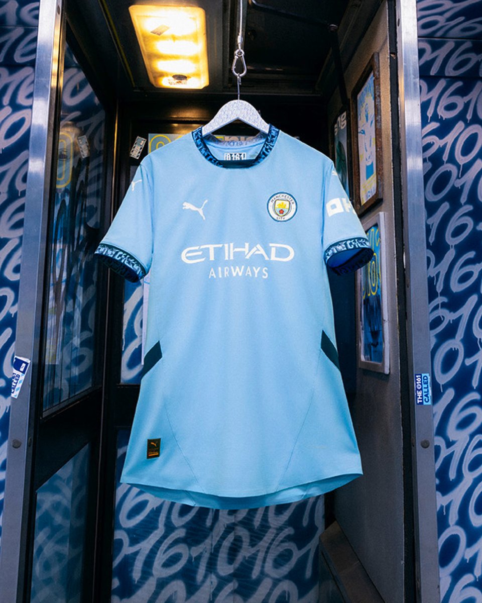 The #mcfc home shirt for 24/25 released in never-before-seen images (apart from the last few months all over the internet). It won't be worn in the final matches of this season for men's or women's teams