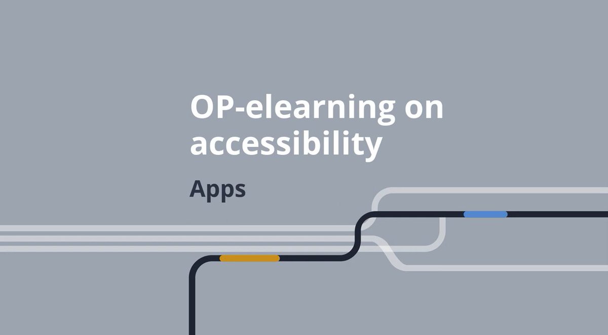 3/ 🧵 Are you creating apps? If yes, make sure they’re accessible to all! See our section in our #ELearning space on #AccessiblePublishing: europa.eu/!GBNTVn #GlobalAccessibilityAwarenessDay #GAAD #DigitalEU