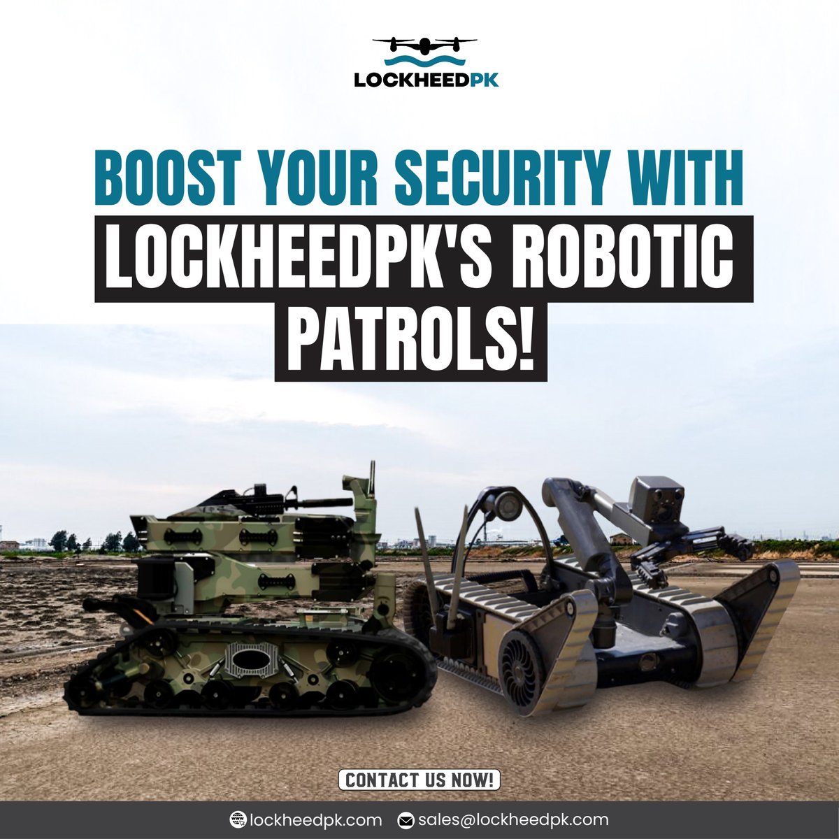 Stay ahead of the curve with LockheedPK's advanced robotic patrols! 🤖 Experience the future of security with our state-of-the-art automated patrol units

#AdvancedRobotics #SecuritySolutions #TechInnovation
#RoboticSecurity #AutomatedPatrol #FutureOfSafety
#TechTrends