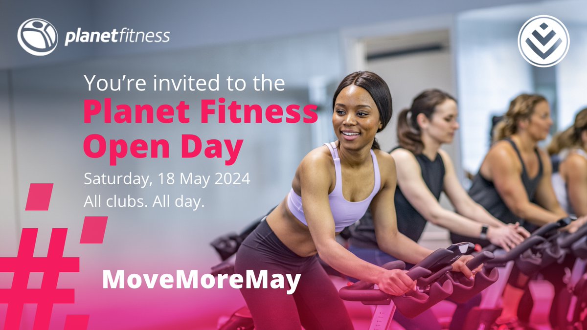 Vitality_SA's tweet image. 🔔 Don’t forget to join our exclusive Planet Fitness Open Day on Saturday, 18 May. Plus, pay zero activation fees if you sign up on the day and get 75% off your local club fees. 🤸

Reserve your place today: discv.co/3whYYbW
#MoveMoreMay #LivelifewithVitality
Ts&amp;amp;Cs apply👇