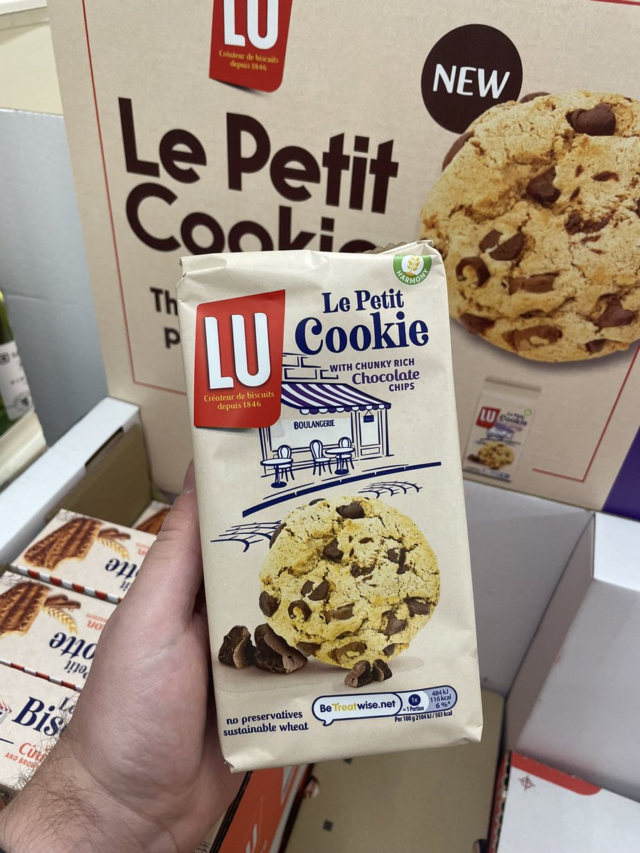 Lu Le Petit Cookie! 🍪 At Sainsbury’s #lu #cookies #cookie #biscuit #wellthisisnew