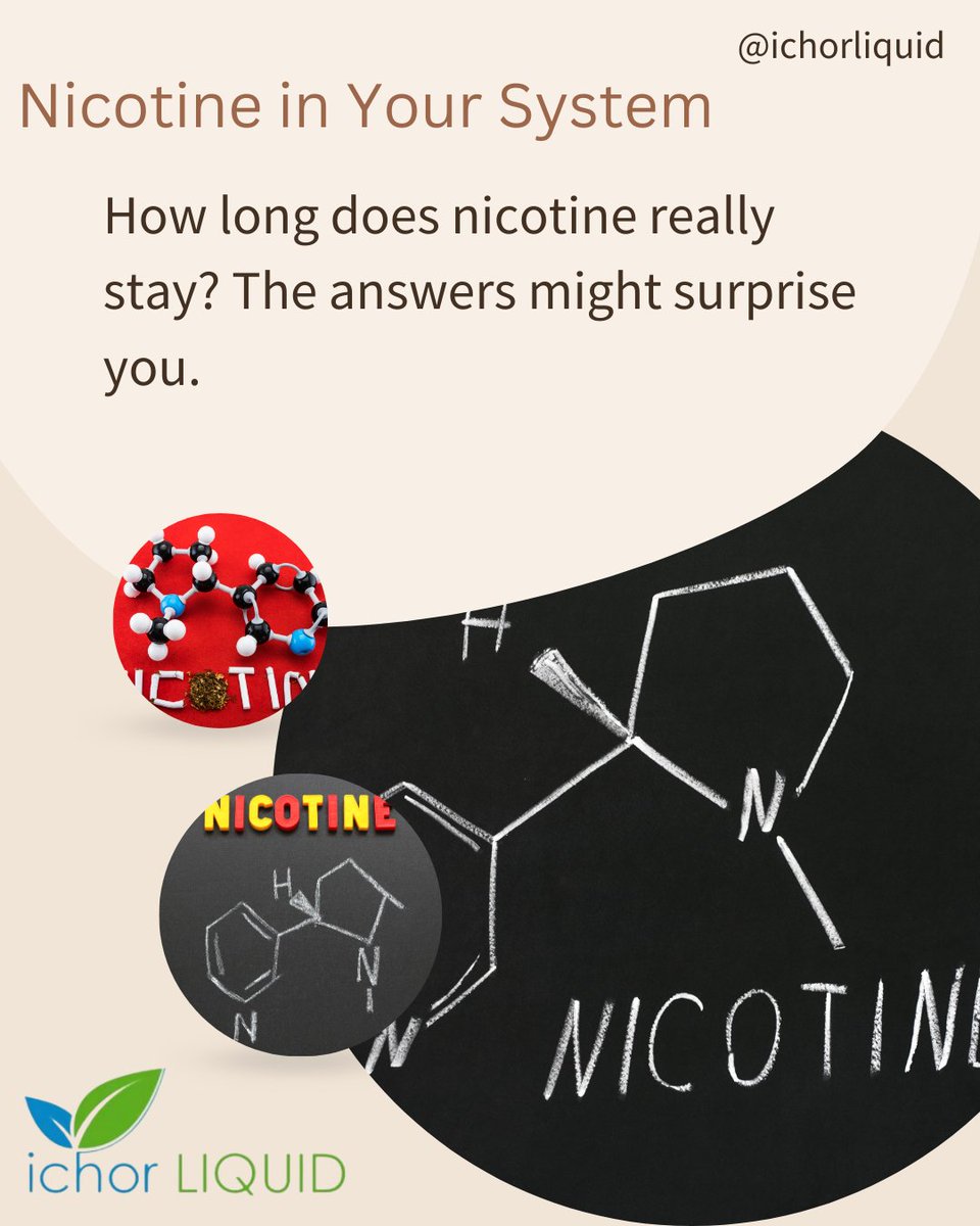 Ever wonder how long nicotine really stays in your system? Find out: i.mtr.cool/cohfofdmdq #NicotineFacts #IOMVaping