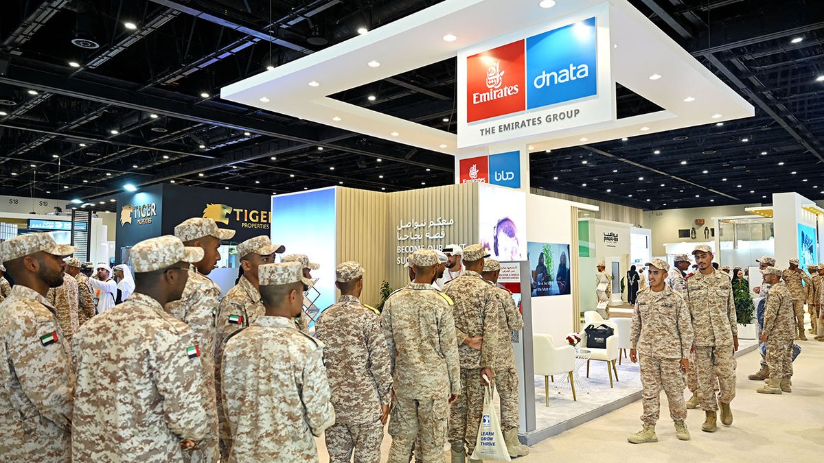 We returned to the seventh edition of the @NSCF_UAE this week, showcasing a range of career opportunities for graduates and guiding them on their future career paths. emirat.es/lanikx