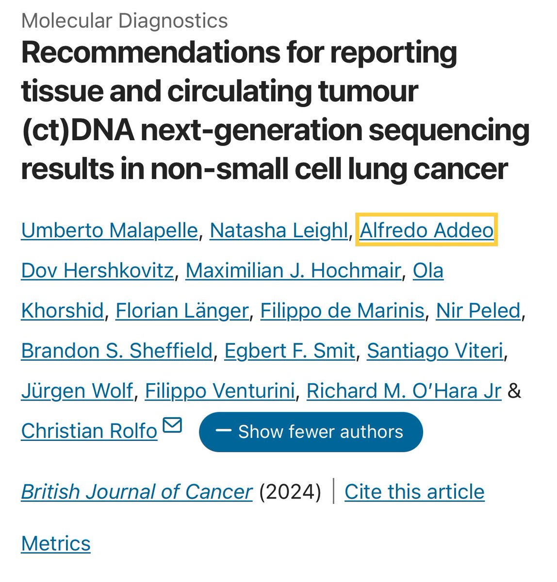 Next-generation sequencing is key for managing NSCLC, enabling comprehensive molecular profiling for targeted therapies. Best practice recommendations for reporting ensure clear, actionable results. #LungCancer #NGS #Oncology #PrecisionMedicine @UmbertoMalapel1 @ChristianRolfo