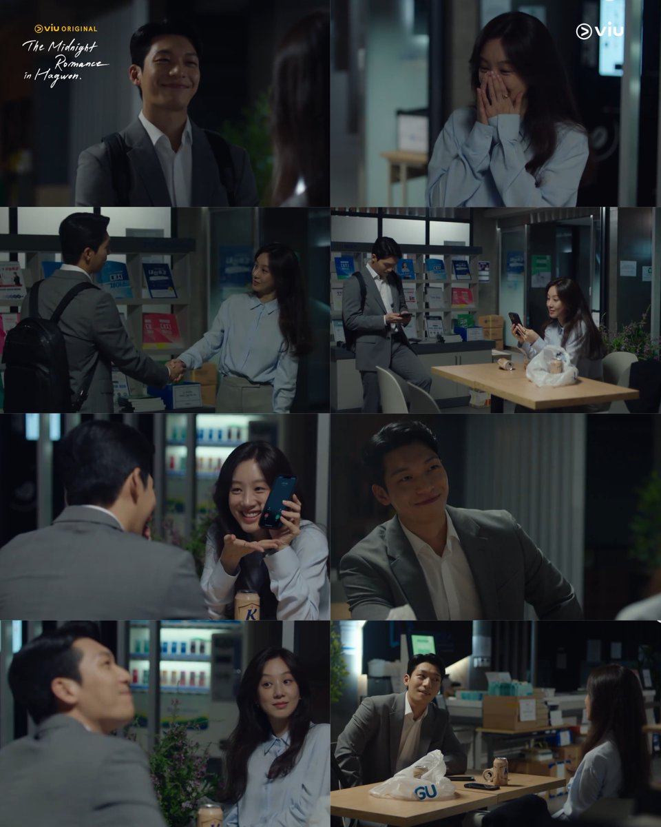 This noona-dongsaeng couple got me giggling and kicking my feet 🥰

#TheMidnightRomanceinHagwon #WiHaJoon #JungRyeoWon
