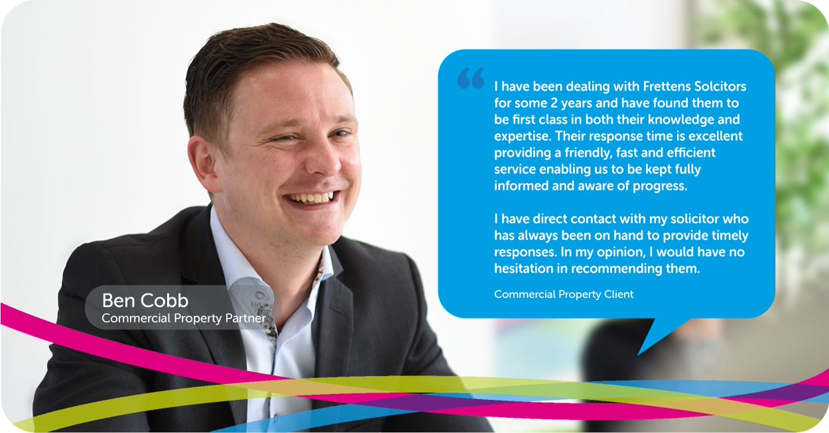 Some great feedback here for Ben Cobb in our #CommercialProperty Team 🙌 We now rank 3rd for Commercial Property in the whole of the UK on ReviewSolicitors, ahead of more than 3,000 other firms! Read our reviews here 👉 zurl.co/rNs9