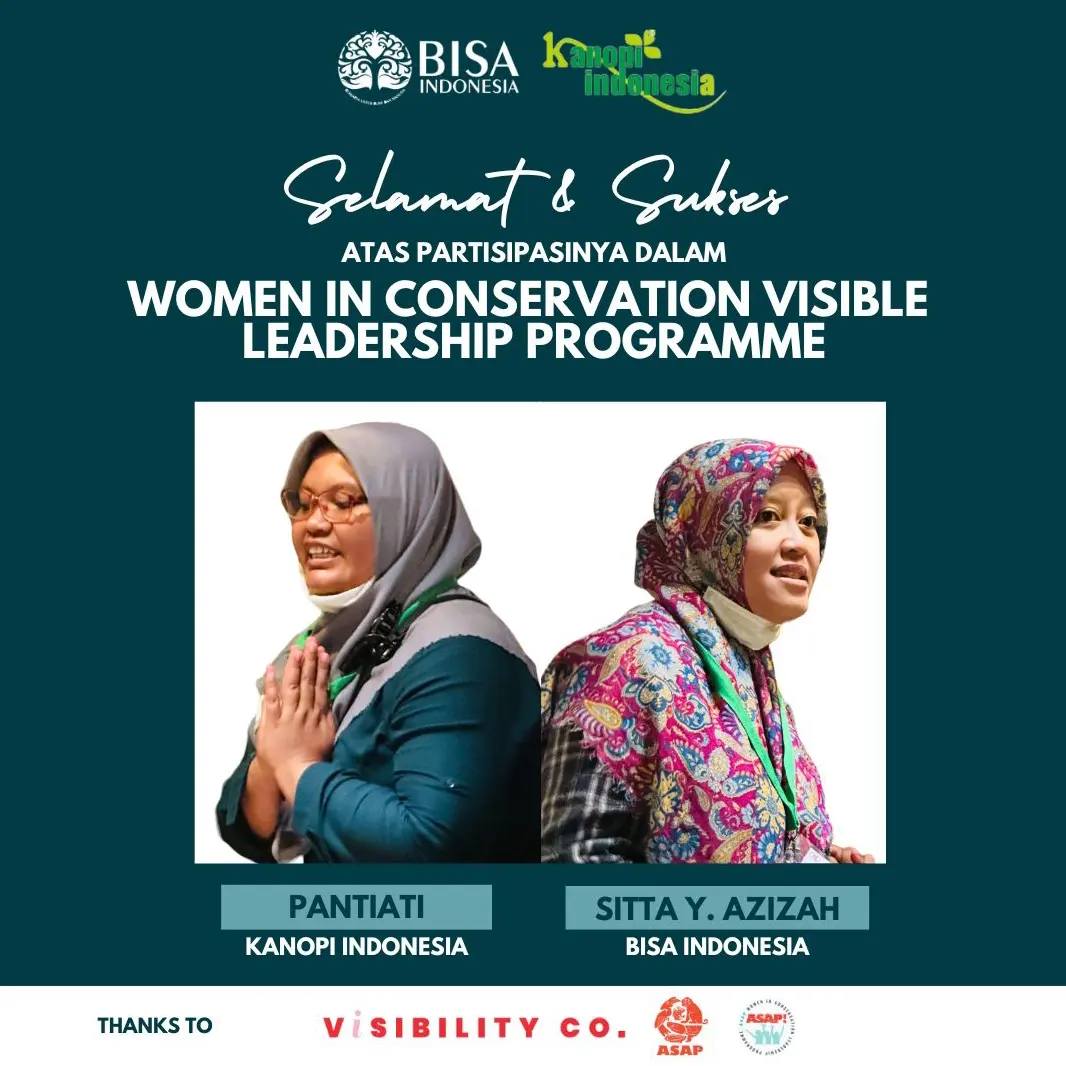 BISA INDONESIA (@bisa_id) on Twitter photo NEXT FUTURE WOMAN CONSERVATIONIST
Kami ucapkan selamat dan sukses kepada Sitta Y. Azizah dan mitra kami Pantiati <a href="/yayasankanopi/">kanopi indonesia</a> atas partisipasinya dalam ASAP Women Conservation Visible Leadership Programme yang dilaksanakan 13 - 17 Mei 2024 di Kamboja. NEXT FUTURE WOMAN CONSERVATIONIST
Kami ucapkan selamat dan sukses kepada Sitta Y. Azizah dan mitra kami Pantiati <a href="/yayasankanopi/">kanopi indonesia</a> atas partisipasinya dalam ASAP Women Conservation Visible Leadership Programme yang dilaksanakan 13 - 17 Mei 2024 di Kamboja.