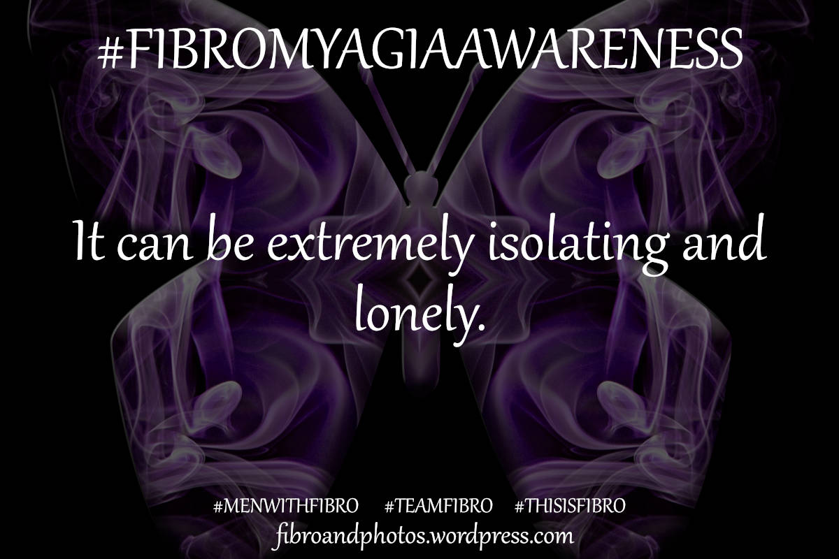 As well as the loss of social interactions, even when someone with #Fibro is with others, constantly going within to cope with symptoms can feel isolating and lonely.
#FibromyalgiaAwarenessMonth #Fibromyalgia #chronicillness #chronicpain #menwithfibro #TeamFibro