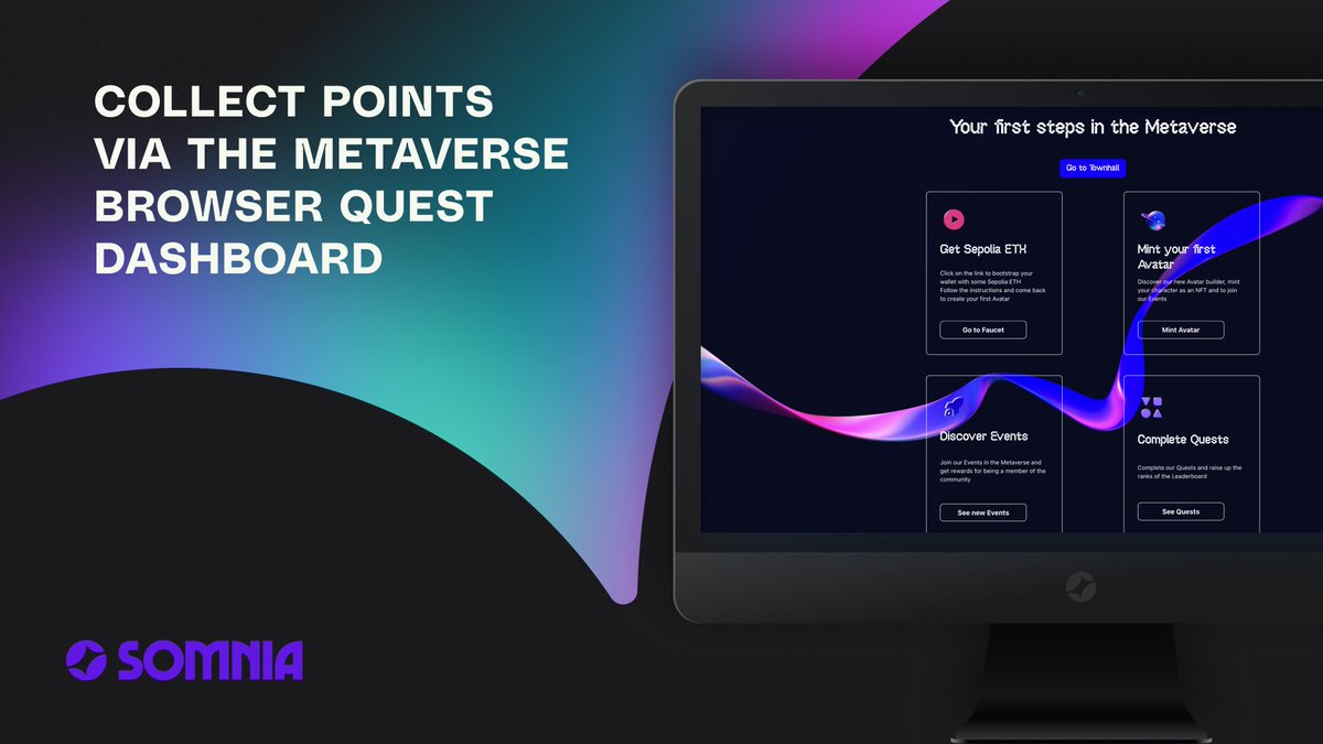 Ever wondered how to keep tabs on your metaverse adventures? The #Somnia Metaverse Browser's #quest Leader board has you covered! Stay engaged and rack up Somnia points with @zealy_io and @Galxe 💻 ✨ Download now 👉 betanet.somnia.network/metaverse-brow…