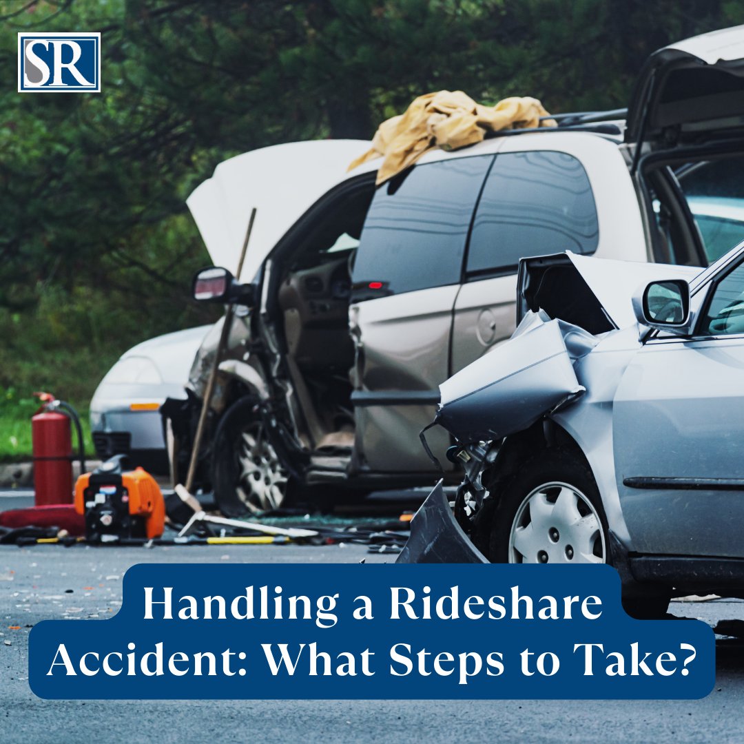 Accidents happen, but knowing what to do next is crucial. Our step-by-step guide empowers you to navigate a rideshare accident smoothly 🚗🚨

From documenting the scene to contacting authorities, we've got you covered💼

📞 (310) 640-1200
🌐 srlawyers.com