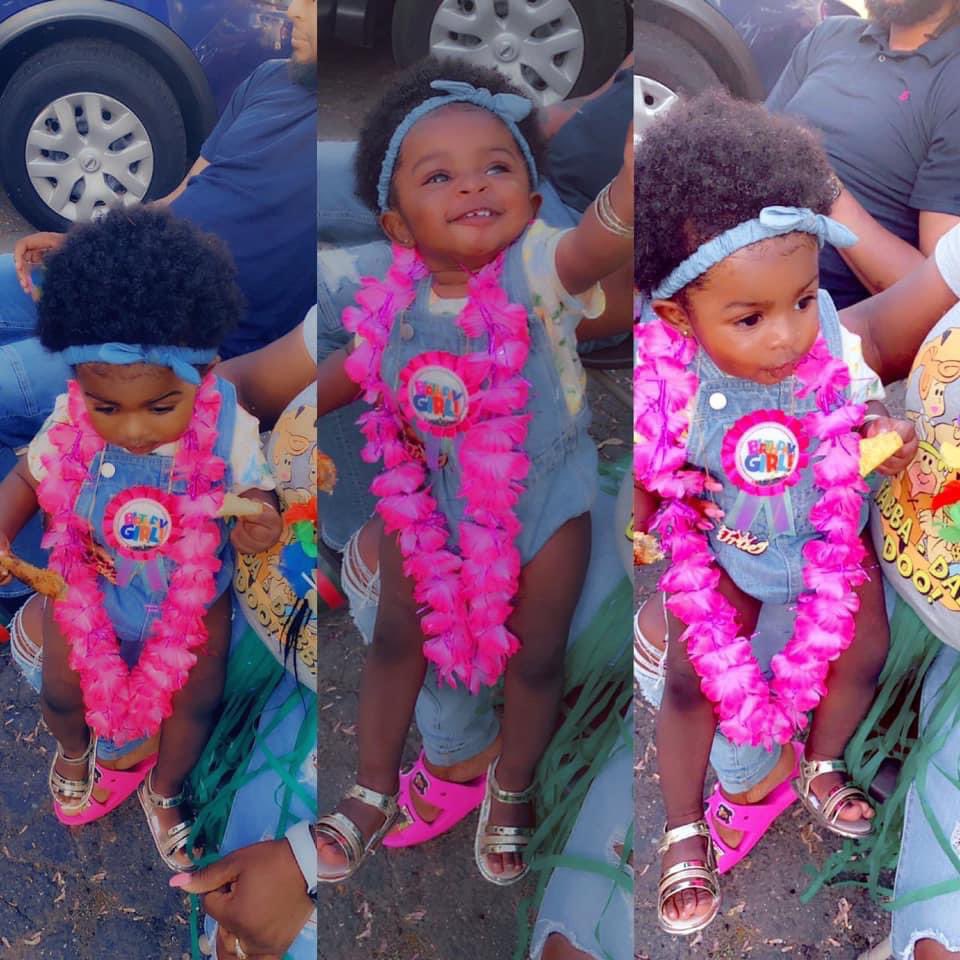 This was her very 1st birthday 🥳 party 🥹🎉🎊she had a Hawaiian 🌺 theme party