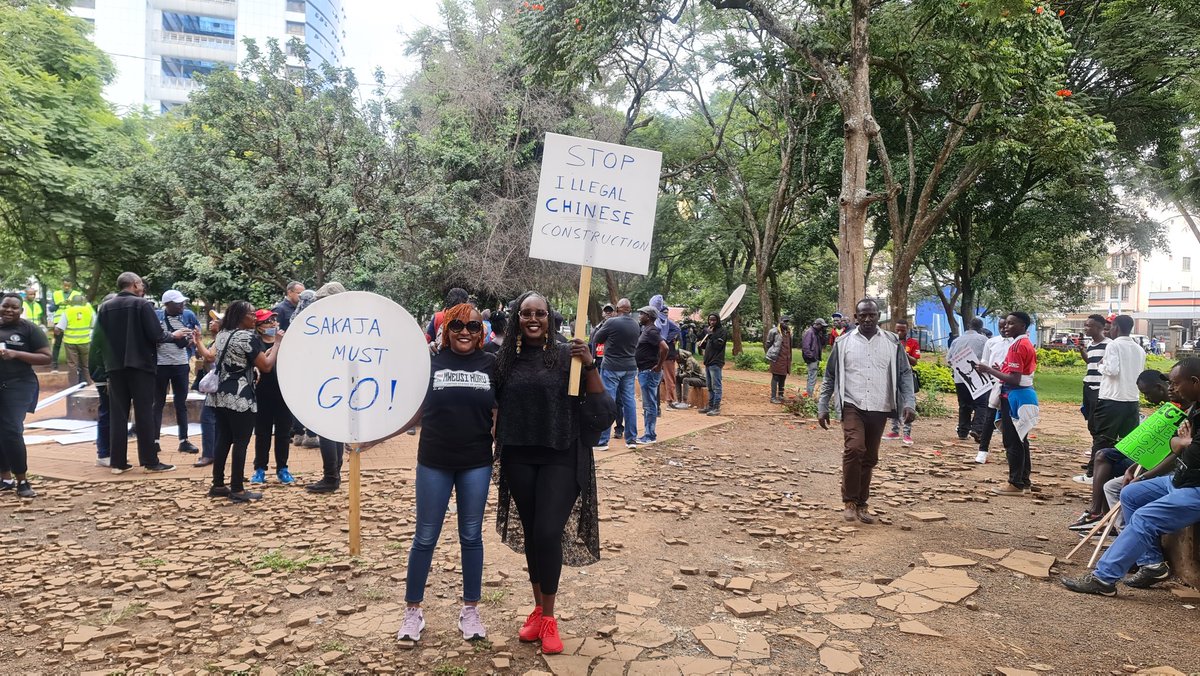 A message for Governor Sakaja and the Chinese Property Developers Association. @WanjeriNderu #NairobiPAMOJA #ConstructionCartelsWillFall