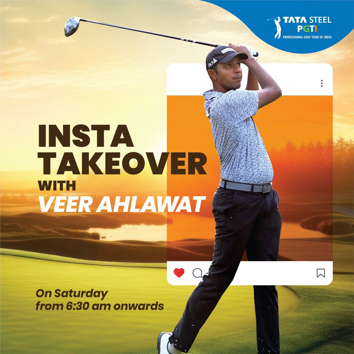 This Saturday, it's over to Veer Ahlawat! Follow the leader of the Tata Steel PGTI Ranking 2024 as he shares with us his daily schedule on and off the golf course on the PGTI Instagram handle.
.
#pgtofindia #indiaswingsforglory