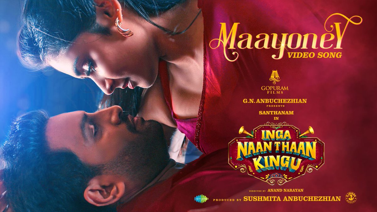 Prepare to be swept off your feet!💖 #Maayoney from #IngaNaanThaanKingu is available now!❤️ Let its enchanting melody serenade your soul!✨ 🔗 youtu.be/GWGnk_U_FIQ @immancomposer musical🎵 🎙️@RSeanRoldan @jonitamusic #GNAnbuchezhian @Sushmitaanbu @gopuramfilms