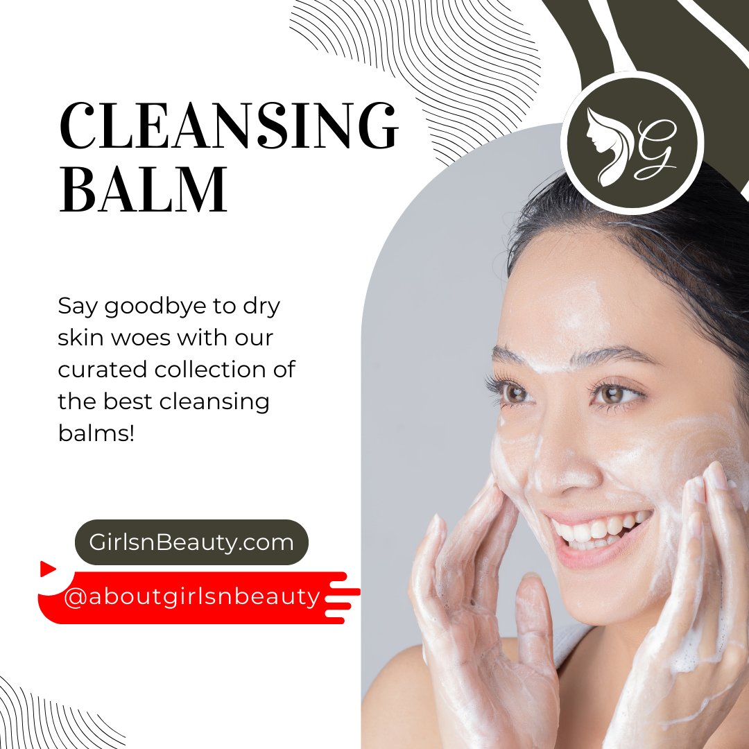 Best cleansing balms for dry skin. youtube.com/shorts/wViNleW…

#DrySkinSaviors #CleansingBalmBliss #HydratedBeauty #GlowingSkin #SkincareEssentials #NourishYourSkin