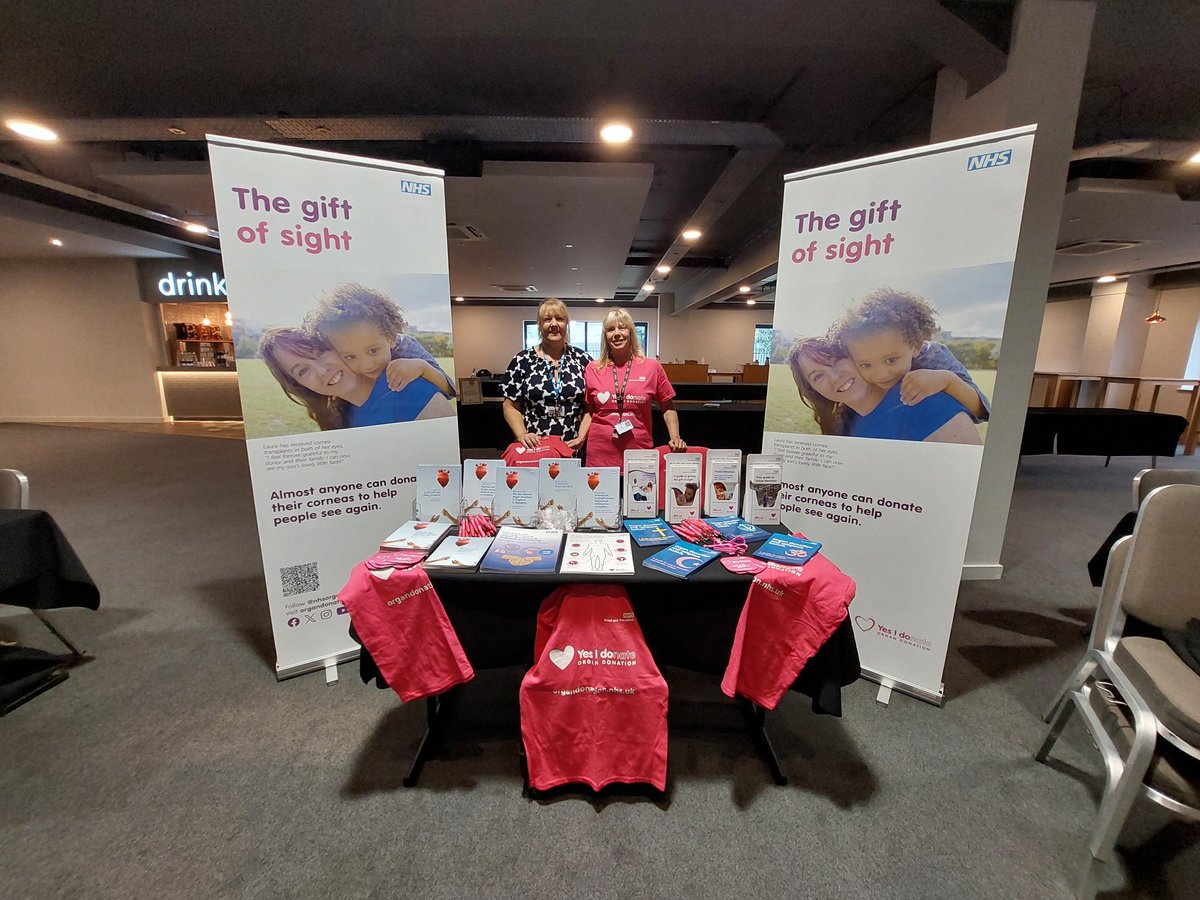 Come and chat with the Organ Donation team!