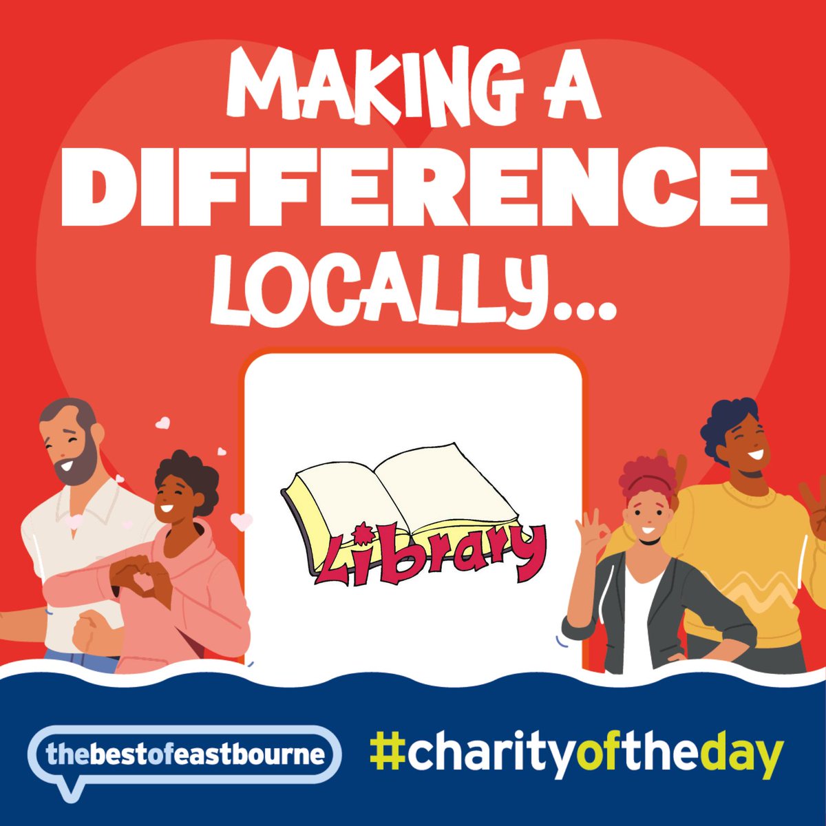 🤝 Making a difference locally 💙 Please show your support for @OldTownLibrary, you can find out more about this local charity in our Community Guide bit.ly/2R2tc88 #BestOfEastbourne #CharityOfTheDay #EastbourneCharity #EBcharity #EastbourneVolunteer