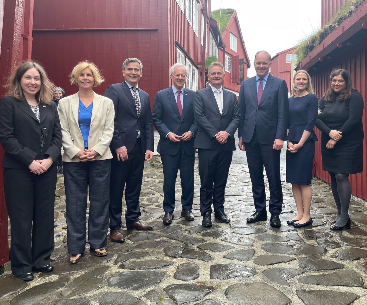 Excellent day of discussion at the U.S. Faroese Partnership Dialogue.  Thank you to all of the participants including @GunnarHJ and @StateDept’s Deputy Assistant Secretary Douglas Jones who joined for a robust conversation on how to deepen and expand U.S.-Faroese economic,