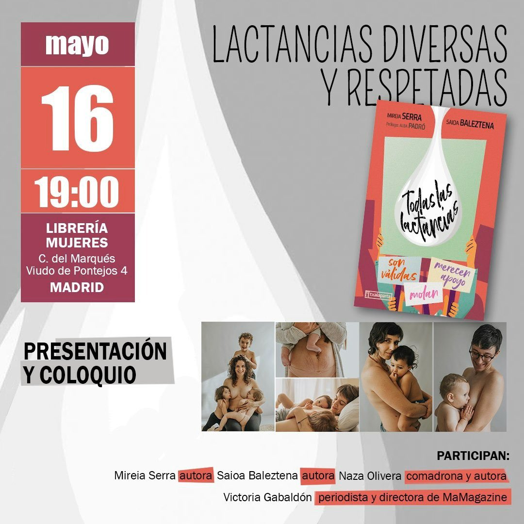 Hoy se presenta en Madrid (19.00h, Librería de Mujeres), con la gran Vicky Gabaldón de @MaMagazine_es . Venirse!