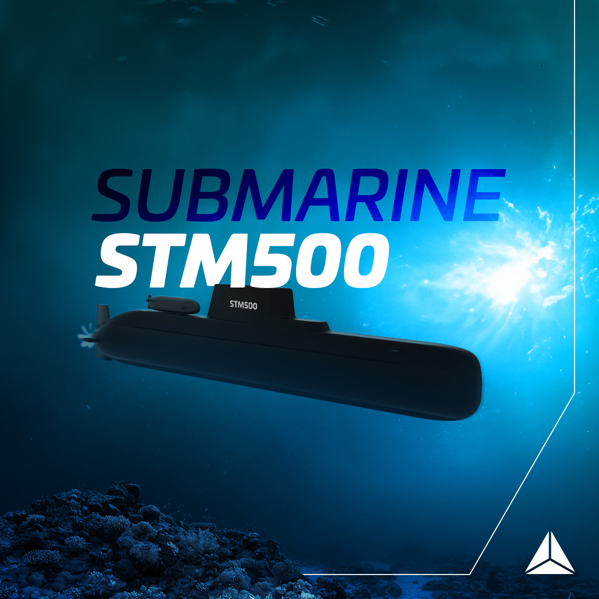 Dive into the future with the #STM500 Submarine!🌊 Equipped with state-of-the-art technology for unmatched operational capability.🦈 🔗stm.com.tr/en/our-solutio… #STMDefence #STM500 #SubThursday #Submarines