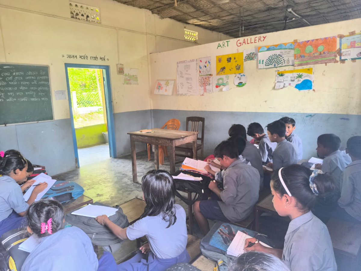On 14/05/24, D.C,Cachar visited 1246 No Tilain L.P School to inspect the functioning of the school by ensuring that the students are given due attention by the teachers and that proper implementation of MDM Scheme is done in the school